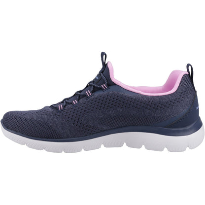 Women's Wide Fit Skechers 150120 Summits New Nature Trainers
