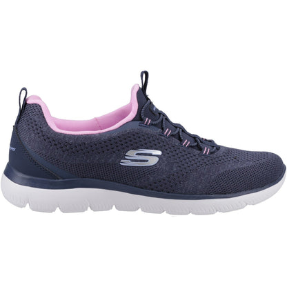 Women's Wide Fit Skechers 150120 Summits New Nature Trainers