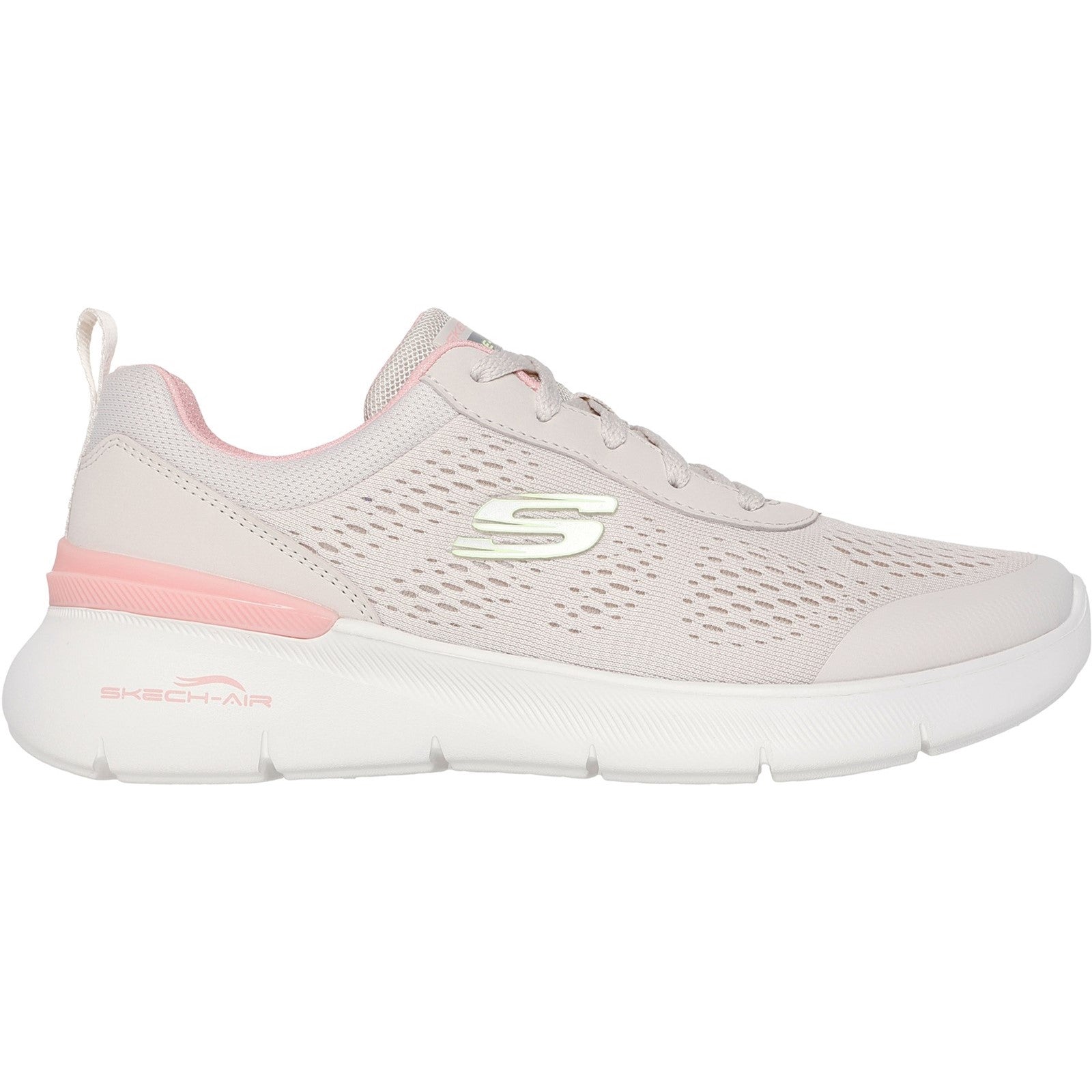 Women's Wide Fit Skechers 150370 Skech-air Dynamight 2.0 New Heights Trainers