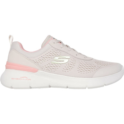 Women's Wide Fit Skechers 150370 Skech-air Dynamight 2.0 New Heights Trainers