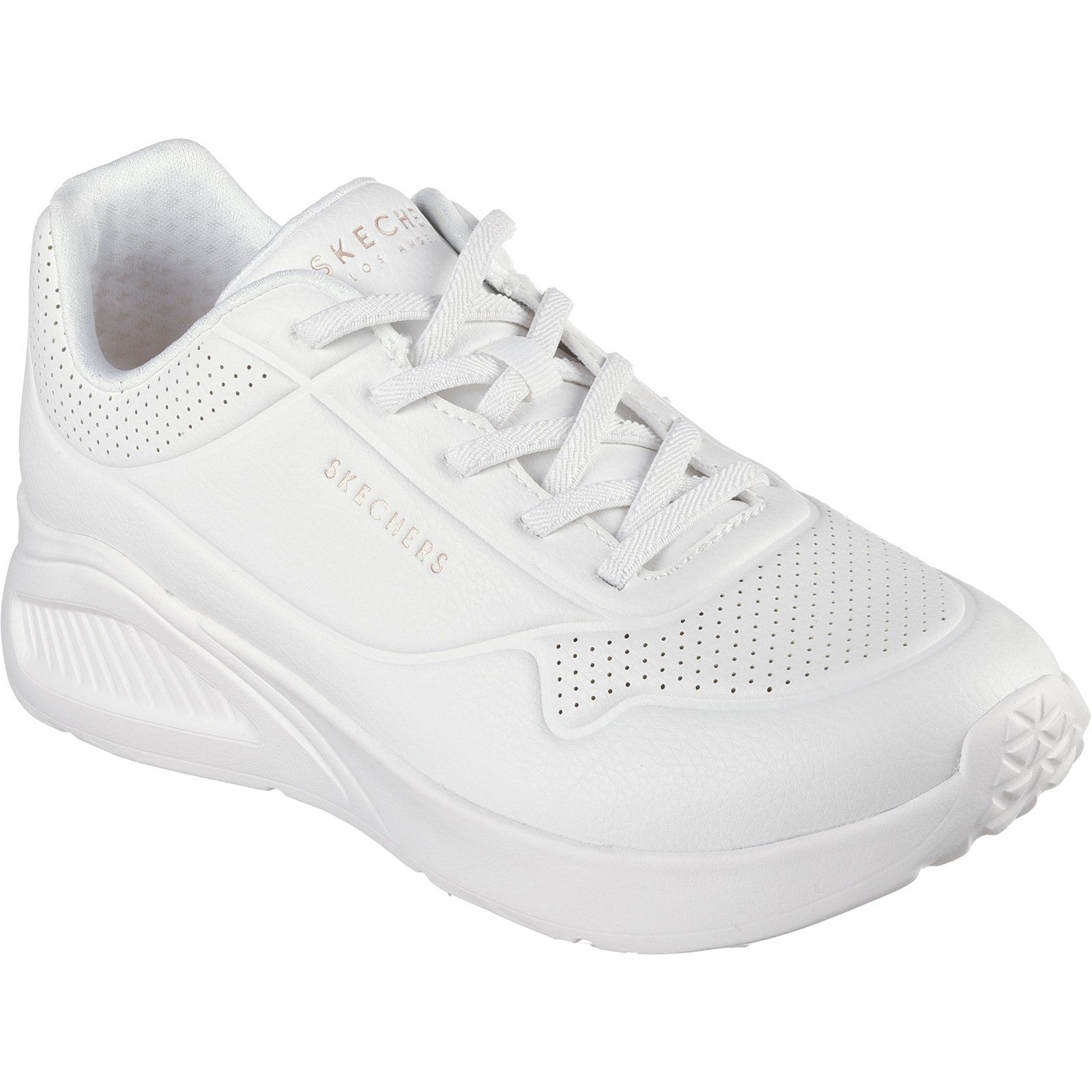 Women's Wide Fit Skechers 177289 Uno Lite Lite Work Trainers