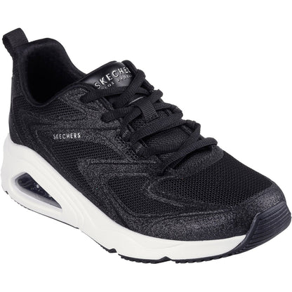 Women's Wide Fit Skechers 177411 Tres-Air Uno Glit Airy Trainers