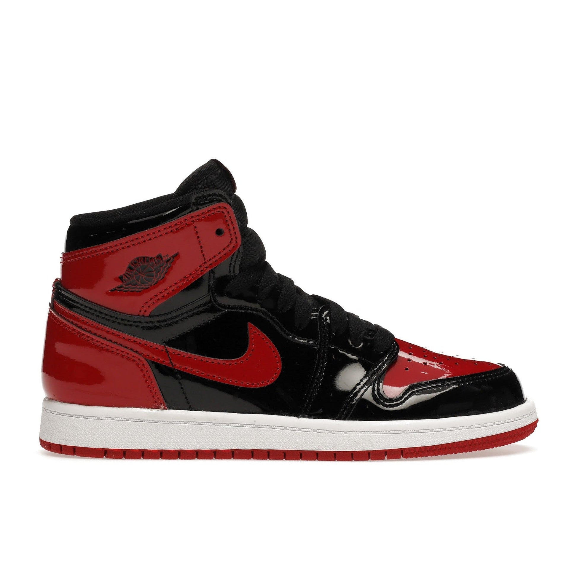 Air Jordan Retro 1 High OG Patent Bred (PS)