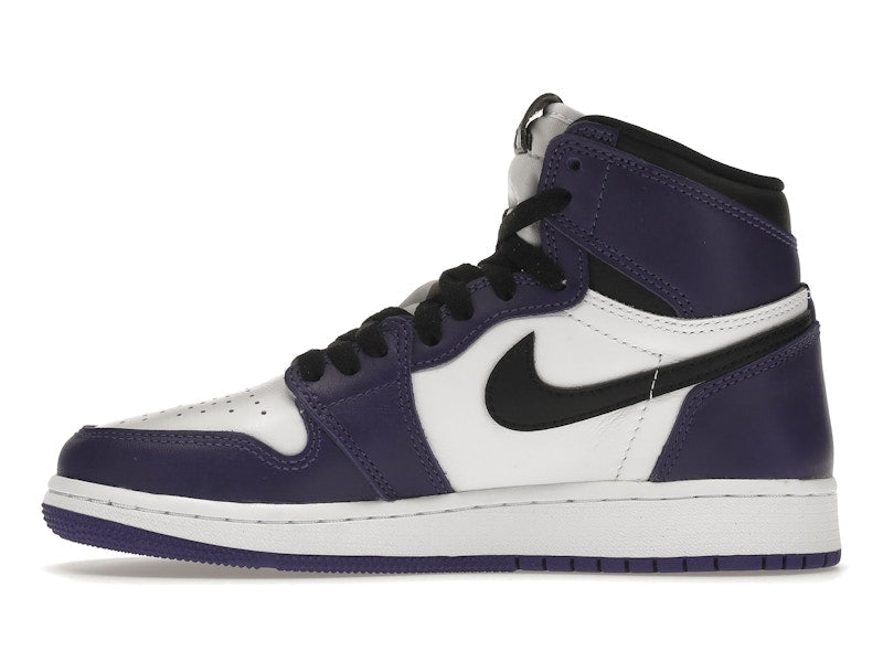 Air Jordan Retro 1 High "Court Purple" White (GS)