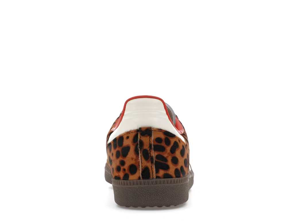 Adidas Samba OG Red Leopard (Women's)