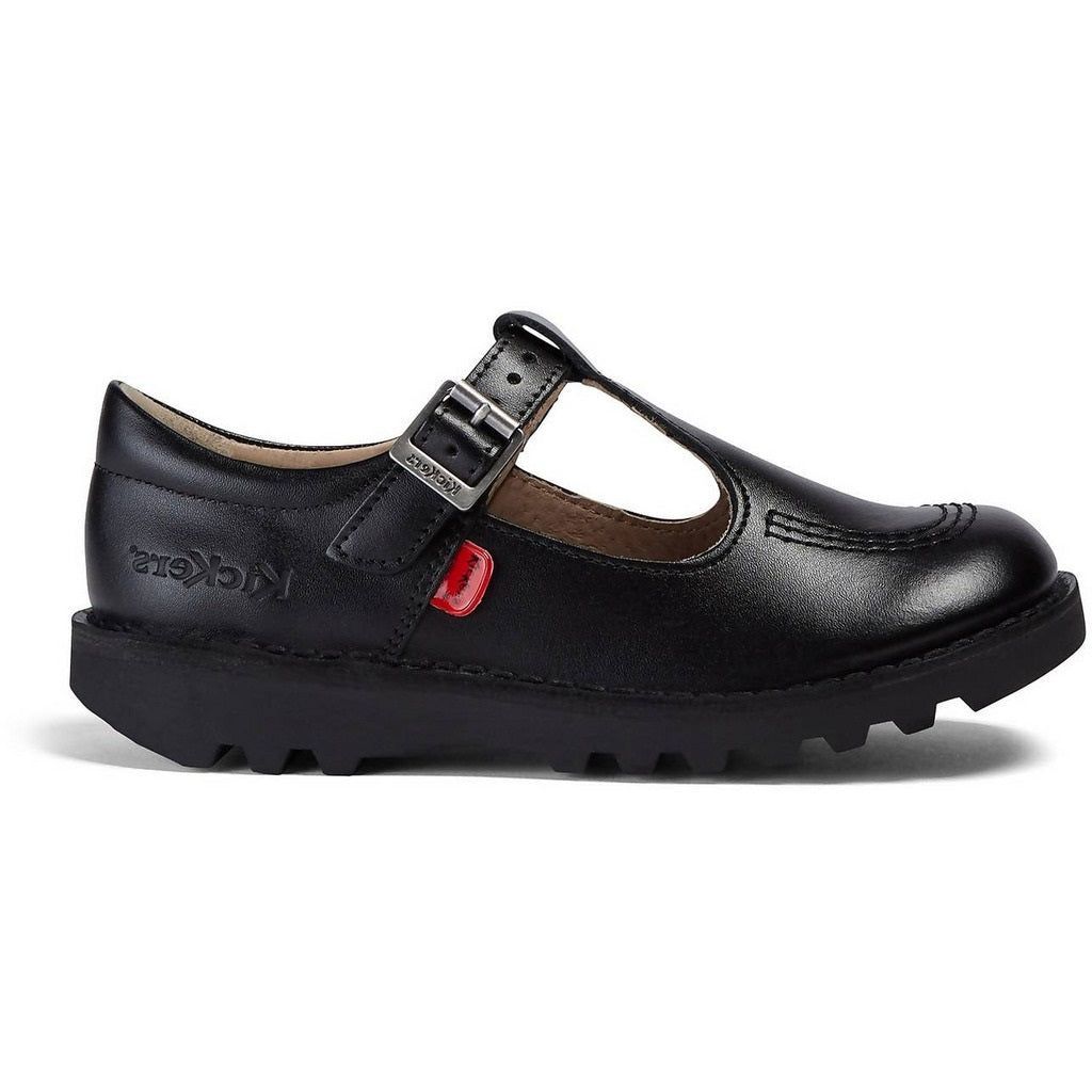 Kickers Kick T-Bar Leather Children
