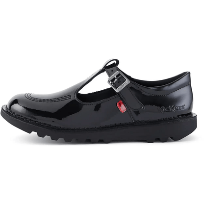 Kickers Kick T-Bar Patent Leather Junior
